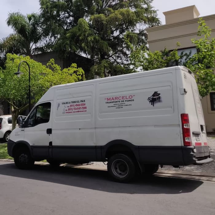Camioneta Transporte de pianos Marcelo